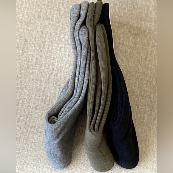 Calvin Klein Men’s Reimagined Heritage Cushion Crew 3 Pairs Grey Mix - Picture 4 of 12